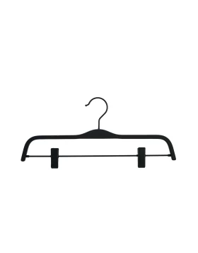 Κρεμάστρα Ξύλινη Rubberized με Clips - 978RB