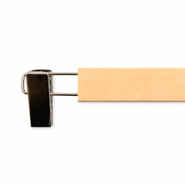 (Preview 2) Wooden Children's Hanger with Clips - 934WF/N