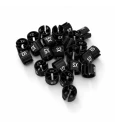(Thumb 1) Black Size Rings - 350/B